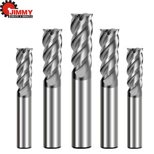 Hrc55 Wolfraamcarbide Eindmolen <span class=keywords><strong>4</strong></span> Fluit Cnc Frees Voor Staal Ijzer Roestvrij Staal Tialn Gecoat Lange Levensduur Gereedschap - Product Image 1