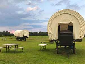 Nieuwe Grote Outdoor Luxe Mobiele Tent Huis Glamping Wagon Tent/Luxe Hotel Camping Wagon Tent Auto/Houten Huis Overdekte Wagen - Product Image 5