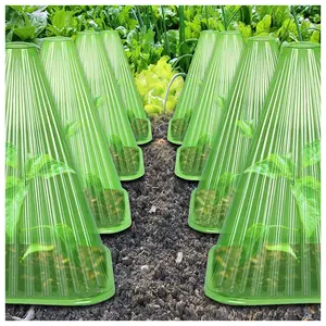 2023 Reusable Plant Covers Dome Plastic Plant Bell Cover Protect Seeds Seedlings Small Flowers Suitable For Vegetable Flower