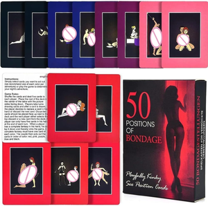 Tarjetas Sexuales, 50 Posiciones Sexuales, Tarjetas de Coqueteo <span class=keywords><strong>para</strong></span> el Dormitorio, Tarjetas Sexuales <span class=keywords><strong>para</strong></span> Adultos, Juego de Cartas Eróticas <span class=keywords><strong>para</strong></span> Parejas, Diversión Preliminar - Product Image 3