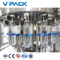 Machine de remplissage de boissons gazeuses avec de l'eau de jus pétillante de soda pour la ligne de production de gaz co2 boissons industrielles et non alcoolisées