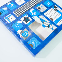 Boîte vide personnalisable pour calendrier de l'avent de maquillage Ramadan 30 jours, ou boîte en papier pour calendrier de l'avent de jouets et chocolats Noël 12 jours