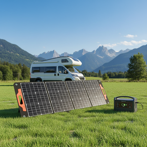 <span class=keywords><strong>Panneau</strong></span> <span class=keywords><strong>solaire</strong></span> photovoltaïque pliable portable de 120W <span class=keywords><strong>pour</strong></span> le <span class=keywords><strong>camping</strong></span> en plein air, panneaux solaires mobiles ETFE, Sonnenkollektoren - Product Image 1