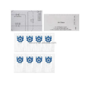 Bolsas de polvo de microfibra tipo <span class=keywords><strong>Miele</strong></span> <span class=keywords><strong>HyClean</strong></span> 3D <span class=keywords><strong>GN</strong></span> para aspiradora de S8000-S8999 <span class=keywords><strong>Miele</strong></span> S227 S240 S270 S400 S5000-S5999 - Product Image 1