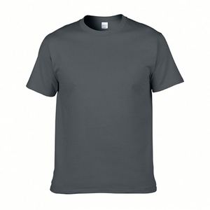 Design Customized Plain <b>T</b> Shirt 100% Cotton Short Sleeve Men Boxy Combed Organic 100% Cotton Original Brand - Product Image 3