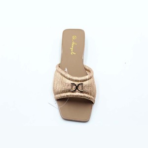 Nouvelles sandales compensées pour femme, talons bas d'été, bout ouvert, style décontracté, chaussures à enfiler pour femme - Product Image 4