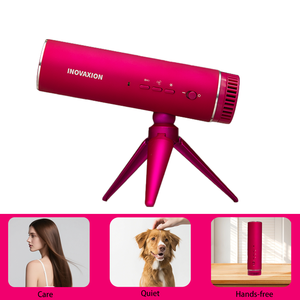 Secador de <span class=keywords><strong>Pelo</strong></span> Vertical, <span class=keywords><strong>para</strong></span> Usar en <span class=keywords><strong>el</strong></span> Escritorio, Color Rojo Rosa, Mini Equipo <span class=keywords><strong>para</strong></span> <span class=keywords><strong>el</strong></span> Cabello, Se Puede Guardar en la Bolsa - Product Image 4