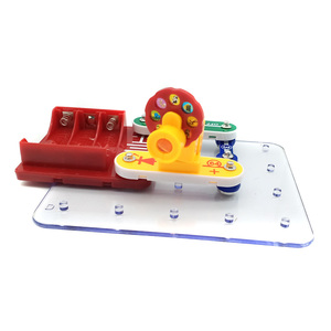 Divertido Kit de Proyector DIY, Juguete Educativo, Set de Circuitos Eléctricos <span class=keywords><strong>para</strong></span> Niños, Modelo de Madera de Ensamblaje Manual, Caja de Regalo Científica <span class=keywords><strong>para</strong></span> Niños - Product Image 2