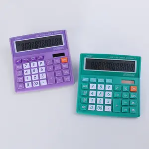 12 Bit Computer 120 Step Counting Machine Classic Calculator Oversized LCD Multifunctional Finance