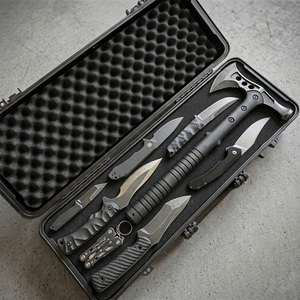 Cuchillo Táctico Premium para Exteriores, Legal para Llevar <span class=keywords><strong>en</strong></span> el Reino Unido, Kit <span class=keywords><strong>de</strong></span> Supervivencia Tipo Tomahawk, Estuche Rígido para Camping, Caza y Preparación para Emergencias - Product Image 1