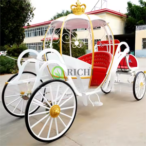 Chariot à chevaux personnalisé pour équipe de tournage, châssis électrique, chariots à chevaux, calèche tirée par des chevaux pour les excursions en montagne rurale - Product Image 6