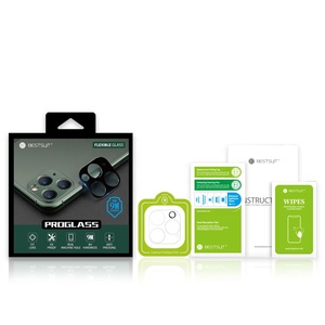 Cho iPhone 15 Bảo Hiểm Đầy Đủ Trở Lại Tempered Glass Máy Ảnh Ống Kính Bảo Vệ Màn Hình Cho iPhone 16 17Pro Max Ống Kính Bảo Vệ Màn Hình Phim - Product Image 1