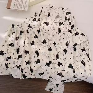 Nuovo <span class=keywords><strong>Pigiama</strong></span> Tre Pezzi da <span class=keywords><strong>Donna</strong></span> con Stampa Leopardata, Asciugatura Rapida, Vita Elastica, Morbido e Traspirante, Casual per Primavera Estate - Product Image 3