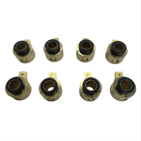 Anillo Colector de Alta Corriente de 450A, 1 Circuito, Diámetro de 50mm, Estructura de Acero H62, Anillo de Bloqueo, Contacto de Metal Precioso para Robot de Soldadura