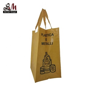 High Quality Silk Screen Heat Transfer Travelling Carrying pp <b>Woven</b> Tote <b>Bag</b> for Sale - Product Image 2