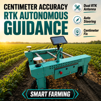 Robot agricole électrique autonome à direction automatique pour l'agriculture de précision - Plateforme personnalisée directement de l'usine pour