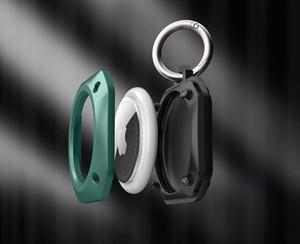 Cool Armor <span class=keywords><strong>Rugged</strong></span> Air Tag Holder Hard PC TPU Anti-Scratch Air Tag Case Cover Tracker Key Ring <span class=keywords><strong>Dog</strong></span> <span class=keywords><strong>Collar</strong></span> Air Tag Case - Product Image 3