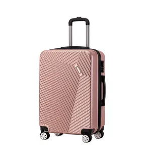 Customized Luggage Sets Trolley Bags Case Carry-ons ABSPlastic Travel Luggage With Wheels