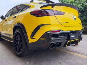 Kit de carrosserie en fibre de carbone style Larte pour <span class=keywords><strong>Mercedes</strong></span> Bens Gle Class Coupé C167 Diffuseur de lèvre avant arrière spoiler Auto Parts - Product Image 4