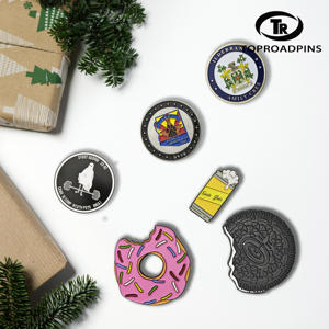 Impression UV personnalisée Cadeaux créatifs drôles Nouveau type de broche d'email dure - Product Image 3