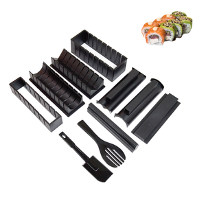 Zogift <strong>Sushi</strong> Mould DIY <strong>Sushi</strong> Maker Kitchen Gadget Onigiri Nori <strong>Sushi</strong> Roll Tool 10-Piece Set Plastic Food &amp; Beverage Accessories - Product Image 1