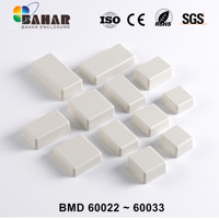 BMD 60027 ABS boîtiers de bureau boîte pour les données PCB Board & IOT capteur boîte meilleure conception de petite taille