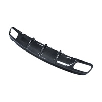 Diffuseur embout d'échappement lèvre de pare-chocs arrière style A pour Mercedes Benz GLA classe X156 GLA45 AMG 2013-2016