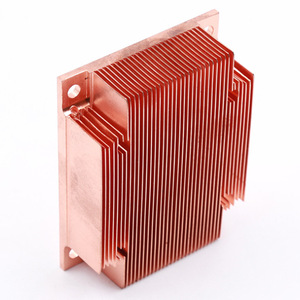 ฮีทซิงค์ทองแดงแบบฟันเฟือง Chuan Yue รุ่น ZRD-006 ผลิตด้วยเครื่อง CNC เพื่อการระบายความร้อน - Product Image 3