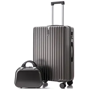 Equipaje de mano personalizado, bolsas de viaje, equipaje multifunción, Maleta, juegos de equipaje con portavasos, fabricantes de bolsas con ruedas