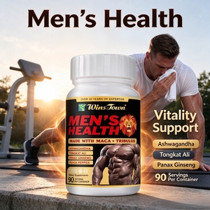 Capsules Énergisantes pour Hommes : Complément Cérébral au Ginseng, Détox Alimentaire, Ginkgo, Maca Végétalienne, Poivre Noir – Gélules Souples - Product Image 2
