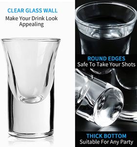 Support à verres à shot en bambou pour la maison avec 6 verres à shot pour whisky et tequila - Product Image 3