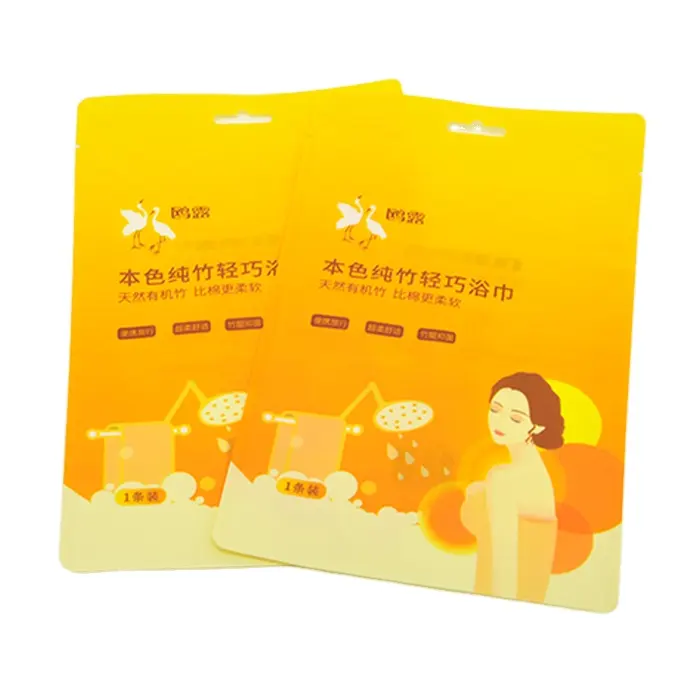 Cina produttore personalizzato stampato 3 lati sigillati sacchetti di plastica termosaldati per il bagno di sale