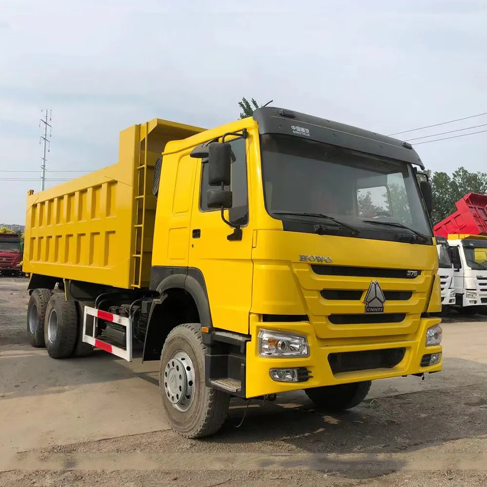 중국 10 바퀴 판매를 위한 새로운 쓰레기꾼 트럭 가격 371HP 20 입방 미터 Sinotruk HOWO 팁 주는 사람 덤프 트럭
