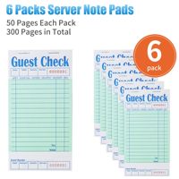 Carnet de commandes personnalisé avec logo pour restaurant, bloc de commandes perforé autocopiant NCR pour serveurs, vente en gros en usine