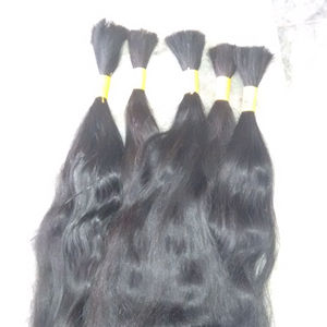 Extensions de cheveux vierges de haute qualité 12a Expédition rapide avec de bons commentaires Processus chimique Cheveux crus en vrac - Product Image 1