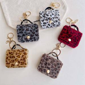 Mini sac à main créatif populaire à imprimé léopard, porte-clés, petit sac carré, porte-monnaie, pendentif en stock - Product Image 1