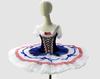 Usine Nouveau Personnalisé Danse Tutu Costumes De Danse Classique Velours Bleu Royal Ballet Tutu Professionnel