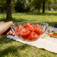 Voedselveilige PC-saladekom, duurzaam, onbreekbaar, niet-toxisch, multifunctionele serveerschaal voor fruit, groenten, snacks, keuken, thuis, feestjes
