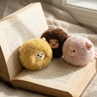Nouvel Arrivage Porte-clés en Peluche Doux des Douze Signes du Zodiaque Chinois, Pendentif de Sac, Jouet Mouton Vache Singe