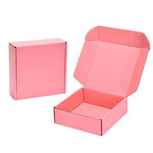 Cajas Blancas Ranuradas Personalizadas con Barnizado y Laminación Mate, Reciclables, Tamaños Personalizados, Embalaje de Regalo para Ropa, Cartón Corrugado - Product Image 4