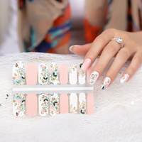 Autocollants et vernis à ongles 3D Huizi style chinois, français et japonais pour salon de manucure avec couleurs personnalisables