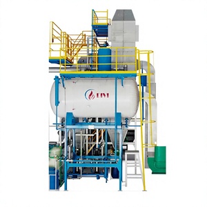 Caldera de Vapor Industrial de Circulación Natural con Tubos de Agua, de Acero al Carbono Horizontal, Personalizada, para Biomasa, con PLC, para la Industria Textil y Alimentaria - Product Image 1