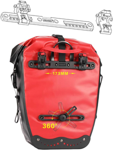 Hot Custom Logo Travel Bicycle Rear Rack Bag Saddle Trunk Storage Organizer Waterproof Mountain Cycling Bike Bag Chest Sling Bag - Product Image 3