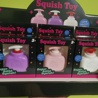 Mainan Squishy Sanitizer Blok Bangunan Baru, Suara Renyah, Tidak Melambung, Pereda Stres, Mainan Fidget