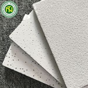 Trắng Acoustic bị đình chỉ sợi khoáng Trần Hội Đồng Quản trị giá cho trang trí nội thất - Product Image 5