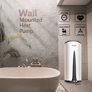 SUNRAIN ECO R290 134a Chauffe-eau mural à pompe à chaleur haute température 24h 60L 80L 100L Varmepumpe vertical horizontal - Product Image 6