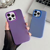 Étui de téléphone personnalisable de style Ins, antichoc, de couleur argent, de niche haut de gamme, pour iPhone 13 14 15 16 17 Pro Max
