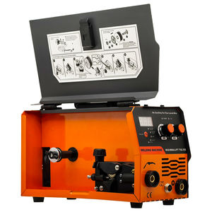 Equipo <span class=keywords><strong>de</strong></span> Soldadura Digital, Soldadores MIG sin Gas, Carrete <span class=keywords><strong>de</strong></span> 0.5/1.0 Kilos, Casco <span class=keywords><strong>de</strong></span> Soldador, Máquina <span class=keywords><strong>de</strong></span> Soldar Portátil sin Gas - Product Image 2