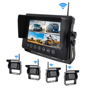 2.4G kỹ thuật số sao lưu hệ thống máy ảnh Kit 7 inch DVR LCD chống thấm nước bụi bằng chứng không dây ngược màn hình cho RV/Xe Tải/Trailer/xe buýt - Product Image 2