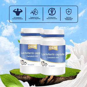 प्रतिरक्षा आयरन पूरक आंतों के स्वास्थ्य एंटीऑक्सीडेशन ओम/ओडम बोवाइन कोलोस्ट्रॉम लैक्टोफेरिन सॉफ्ट कैप्सूल - Product Image 2
